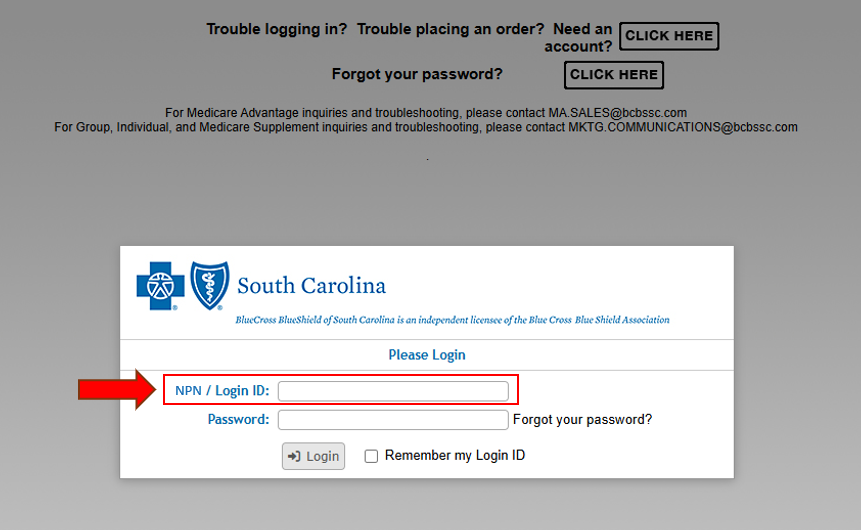Storefront Login Page Storefront Login Page